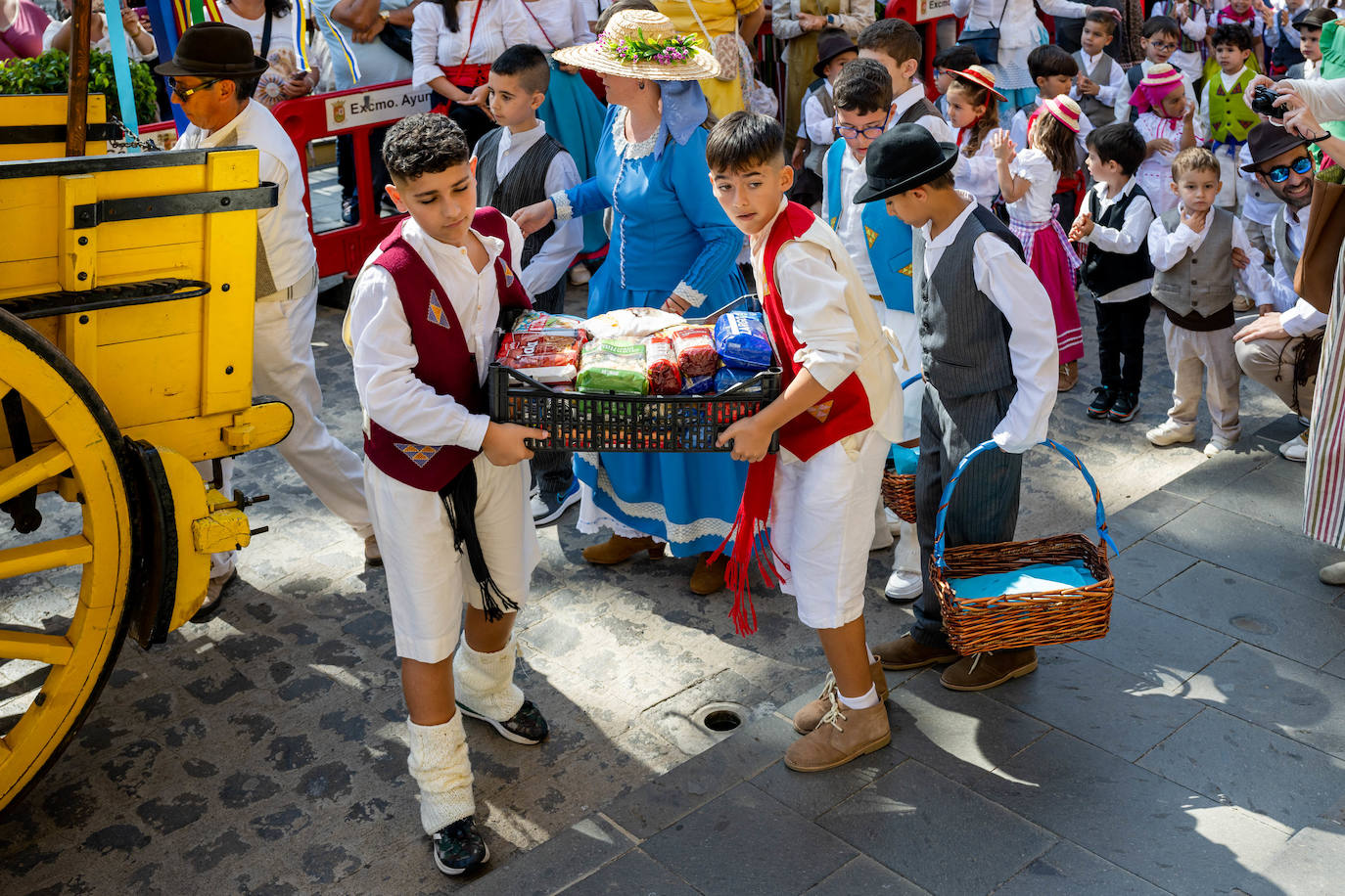 Romería infantil en Gáldar