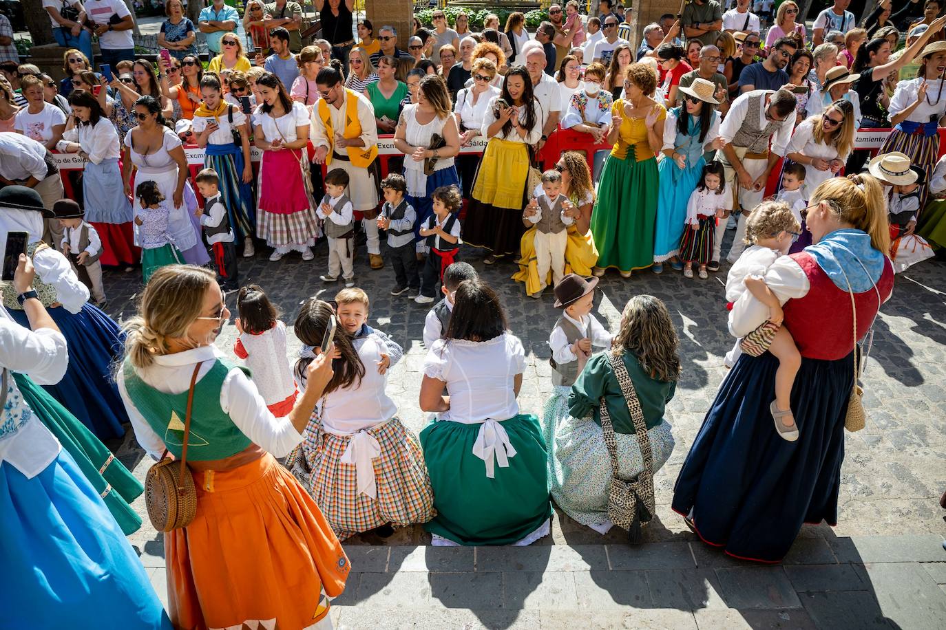Romería infantil en Gáldar