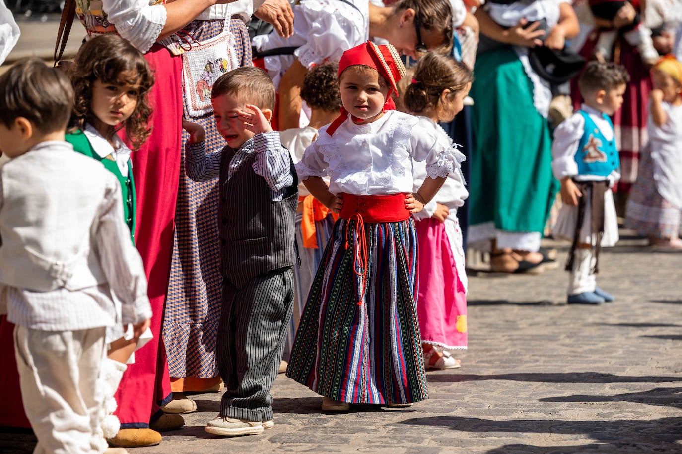 Romería infantil en Gáldar
