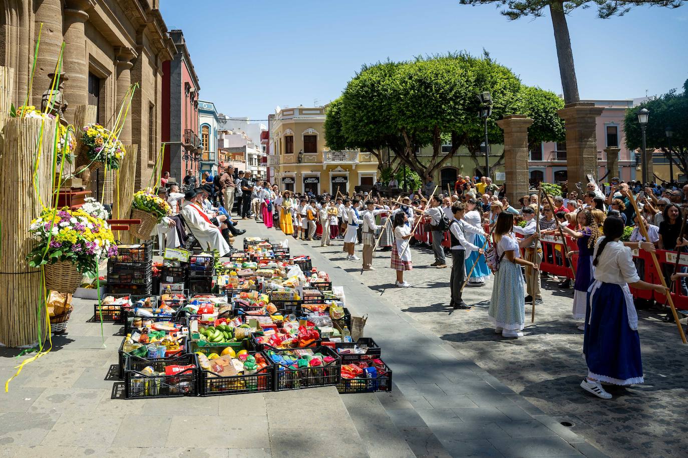 Romería infantil en Gáldar