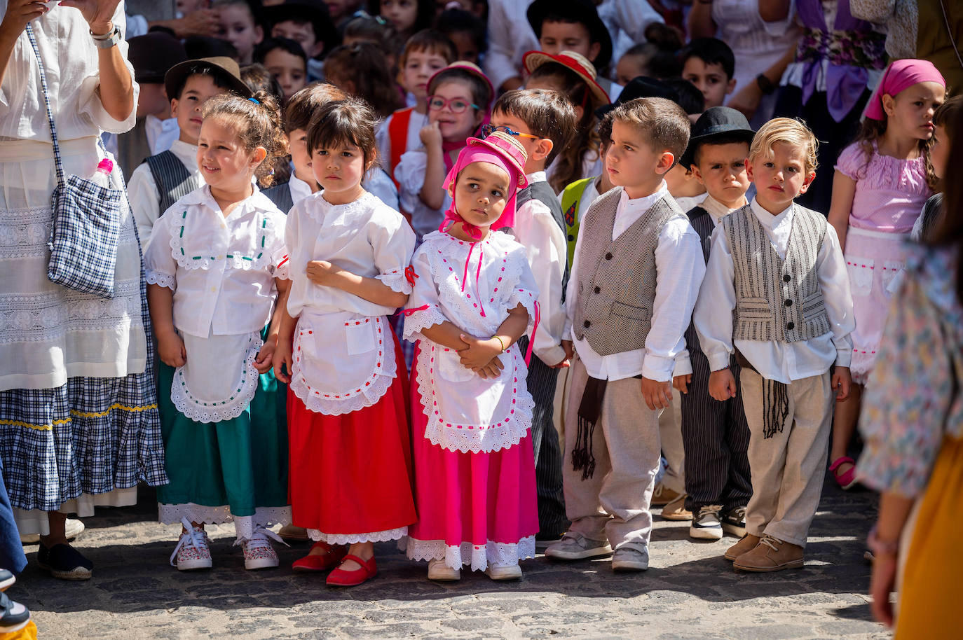 Romería infantil en Gáldar
