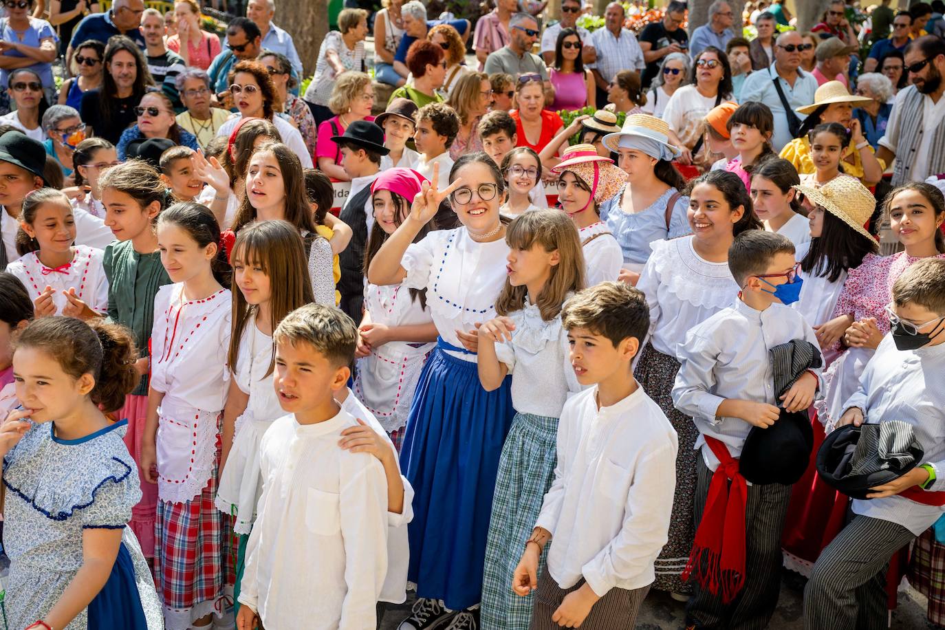 Romería infantil en Gáldar