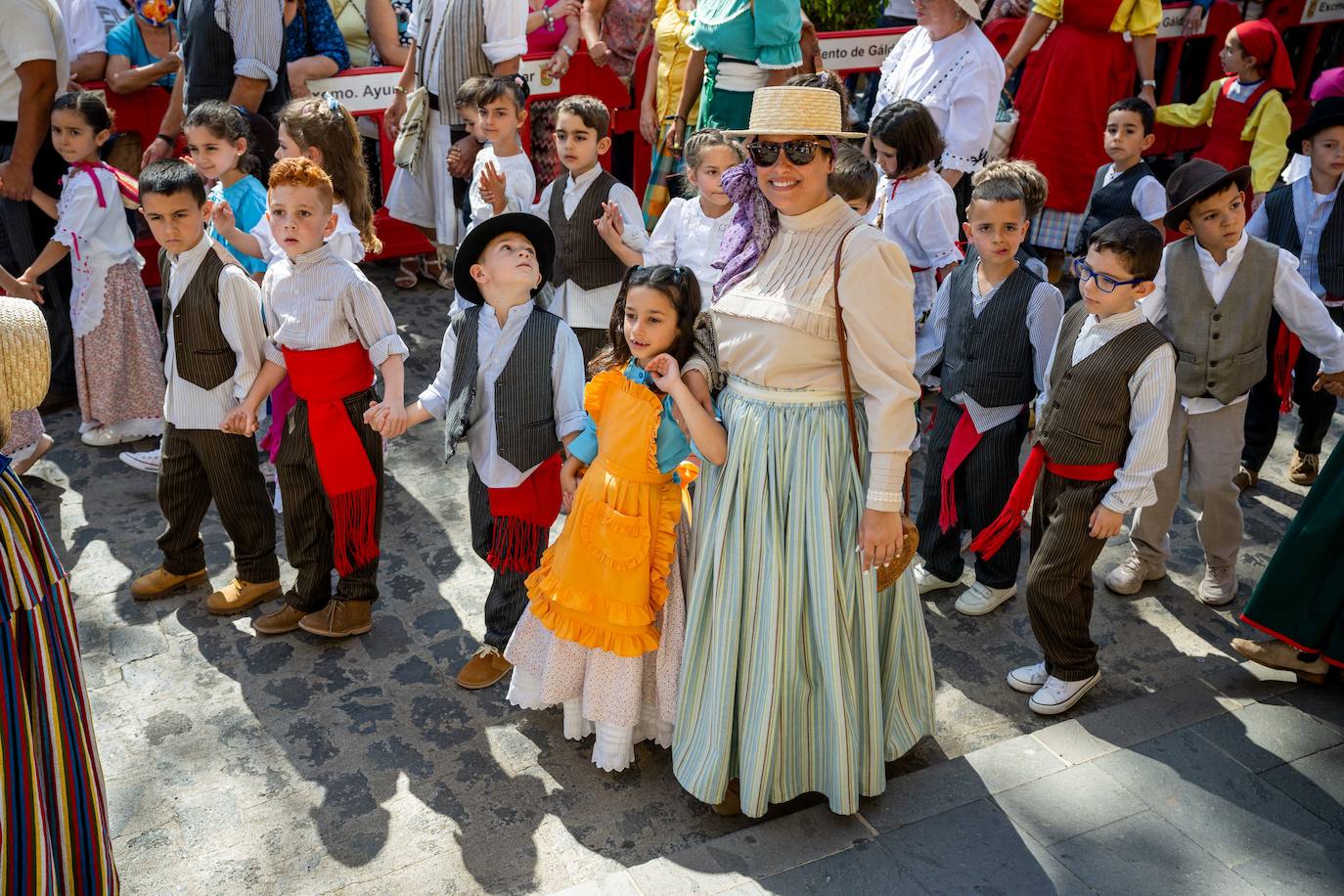 Romería infantil en Gáldar