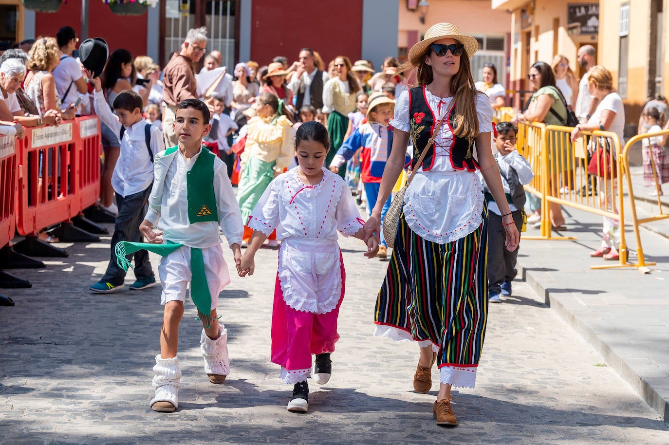Romería infantil en Gáldar
