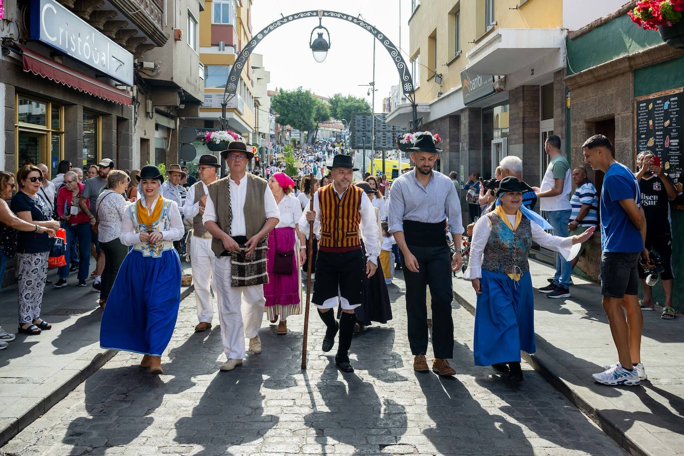 Romería infantil en Gáldar