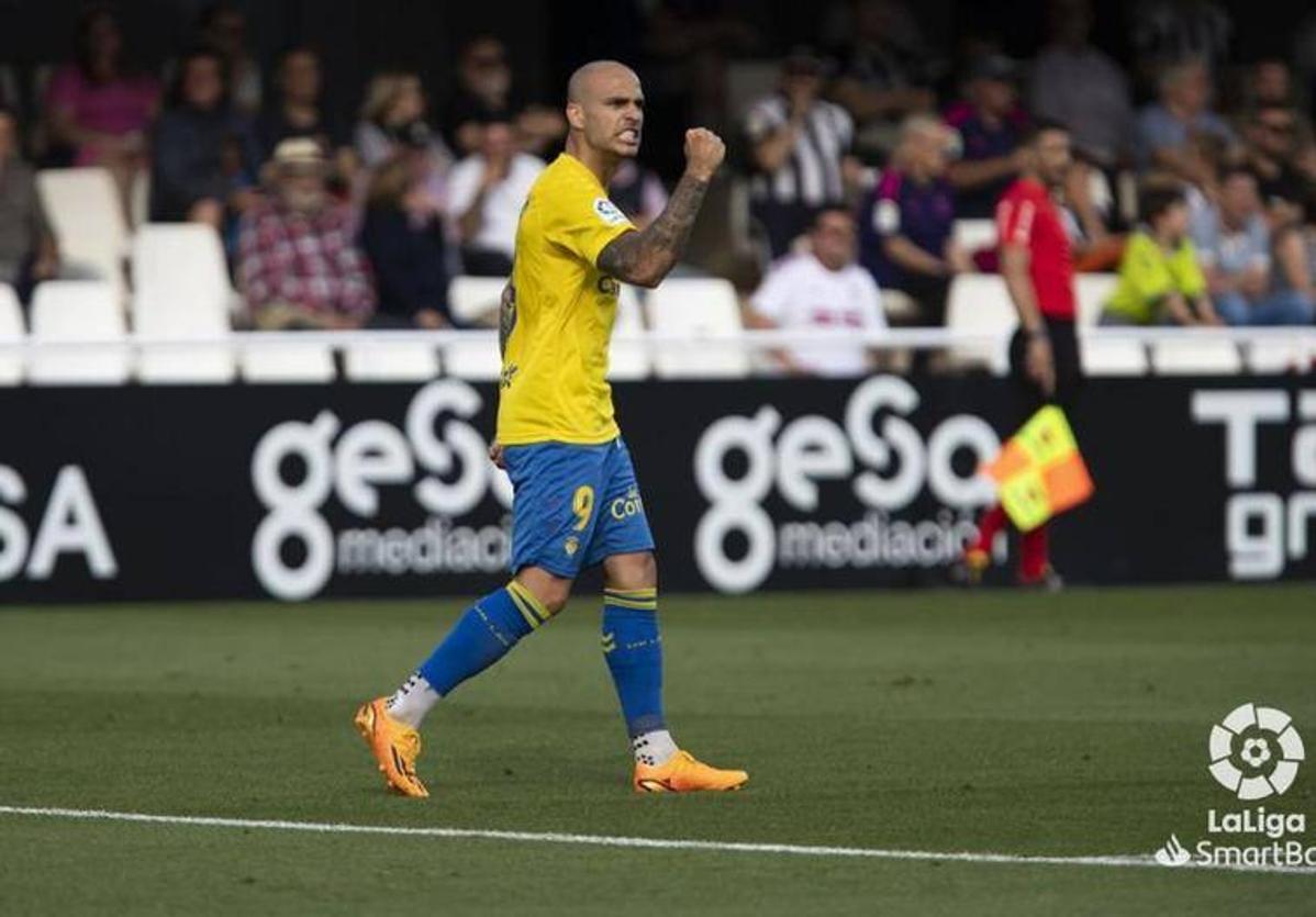 Sandro Ramírez, jugador de la UD Las Palmas.