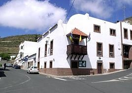 Oficinas municipales del Ayuntamiento de Artenara.