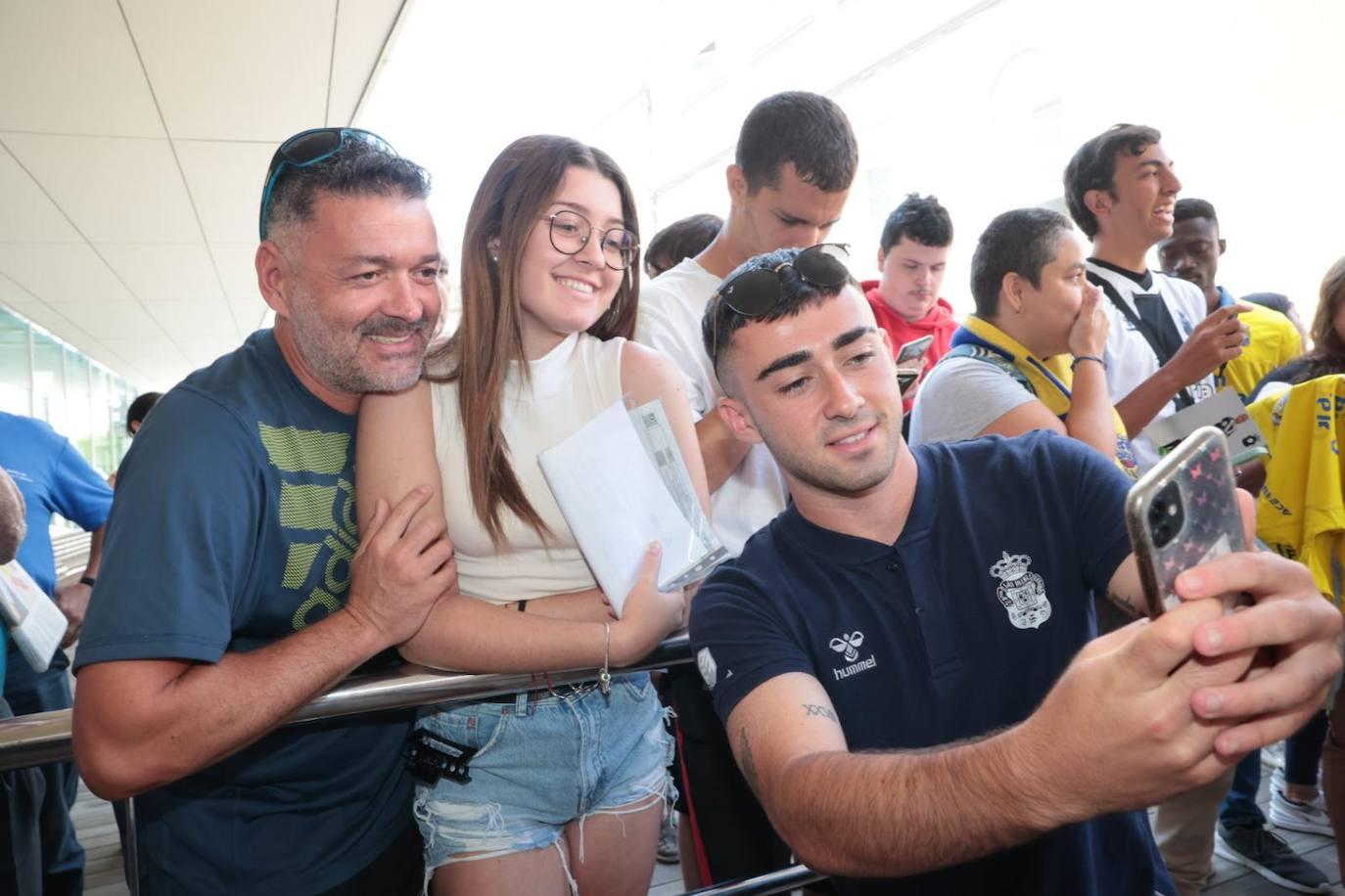 El Cabildo de Gran Canaria recibe la visita de la UD Las Palmas