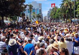 Imagen del Paseo Romero, en la capital grancanaria.
