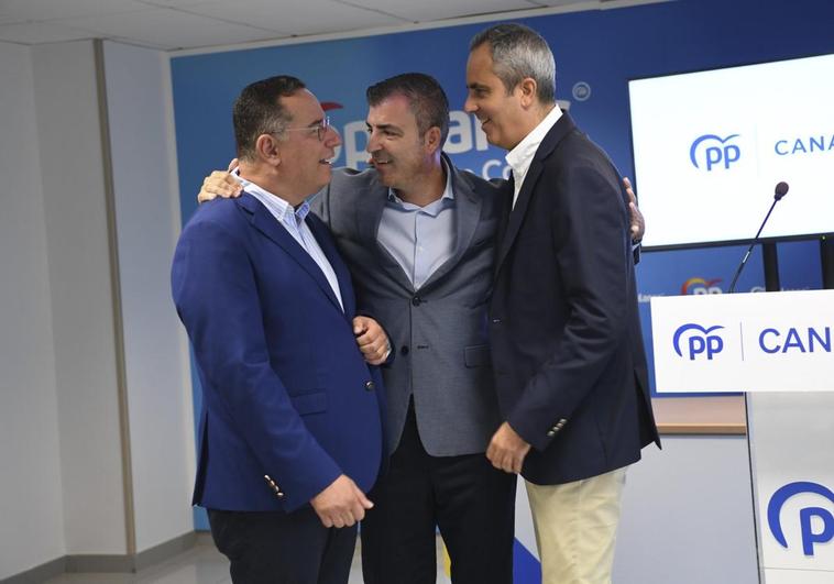 CC y PP buscarán un reparto de poder que compense a Gran Canaria