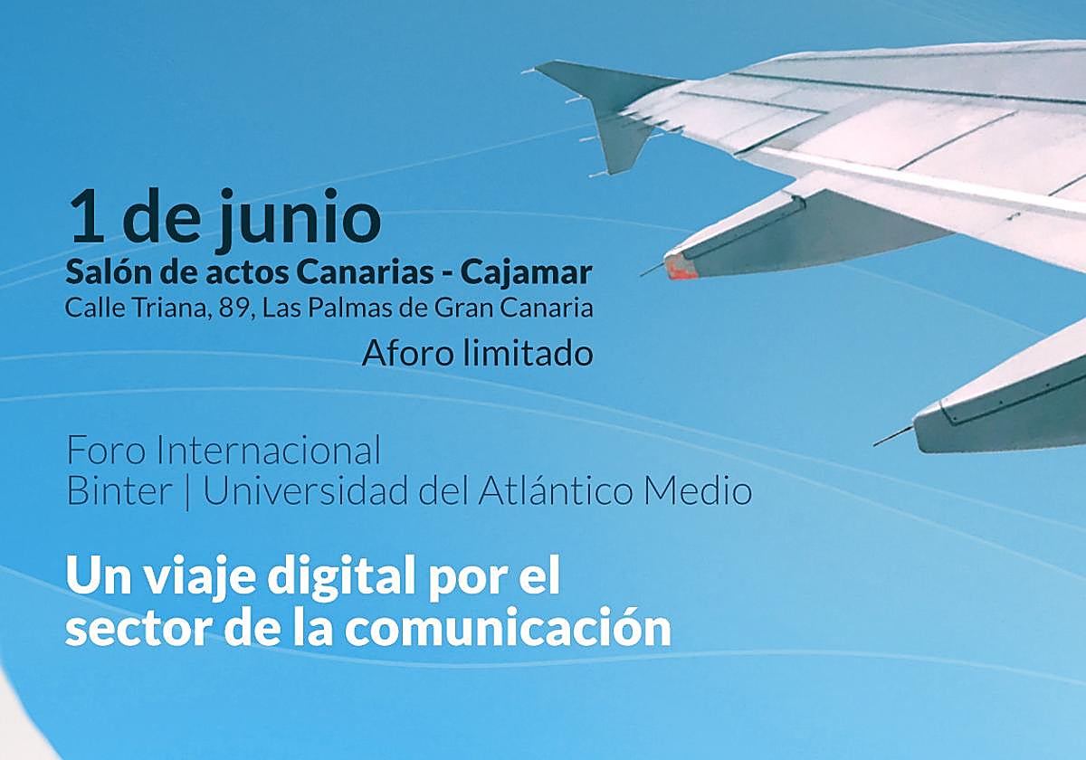 El foro 'Un viaje digital por el sector de la comunicación' versará sobre las nuevas tecnologías