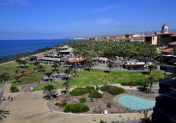 Zona del Faro de Maspalomas, al sur de Gran Canaria.