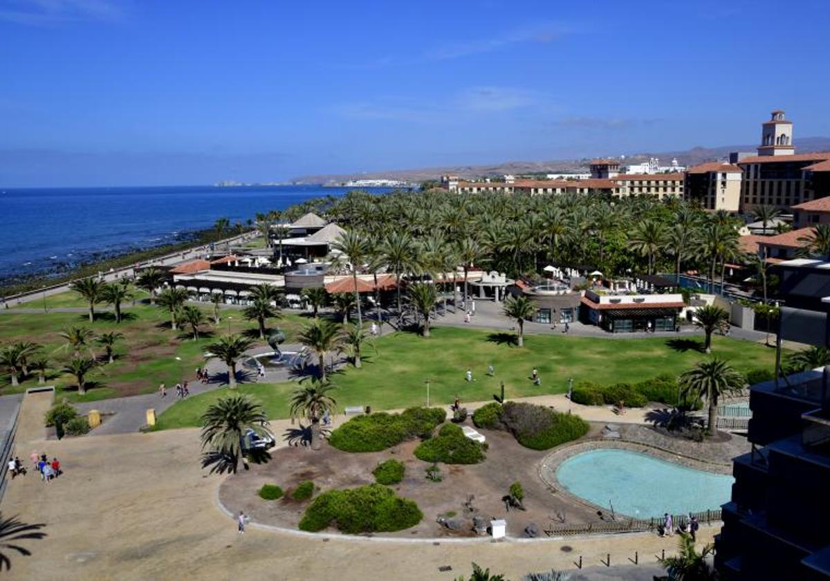 Zona del Faro de Maspalomas, al sur de Gran Canaria.