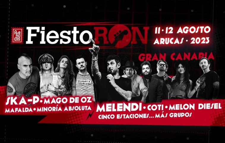 Vuelve el FiestoRon, el mejor Festival Pop/Rock de Canarias