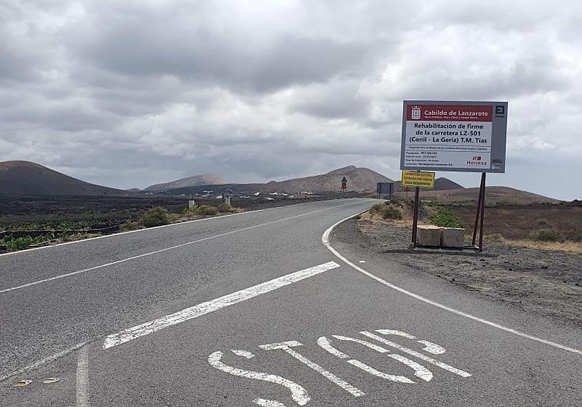 Trazado afectado por las obras.