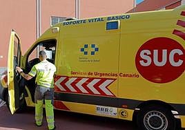 Ambulancia del SUC.