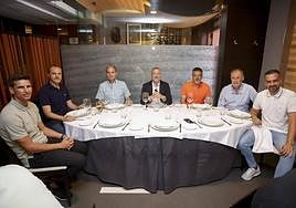 Nicolás Ortega, Miguel Ángel Ramírez y García Pimienta, en una imagen reciente.