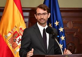 El viceconsejero de Presidencia en funciones, Antonio Olivera, en una imagen de archivo.