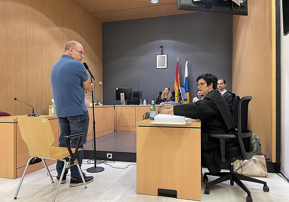 El acusado, este miércoles durante la vista oral.