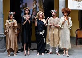 Presentación de 'Huellas Ancestrales' en el marco imcomparable de la Casa de Colón en la capital grancanaria.