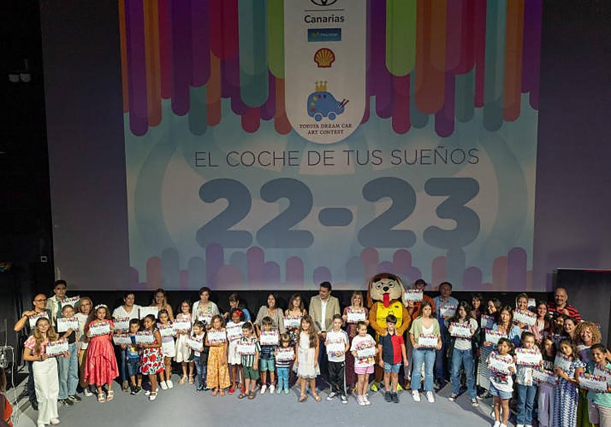 Toyota Canarias entrega los premios del concurso de dibujos infantiles Dream Car 2022-2023