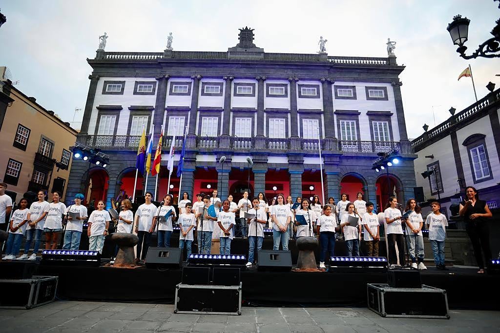 El pregón de la capital grancanaria, en imágenes