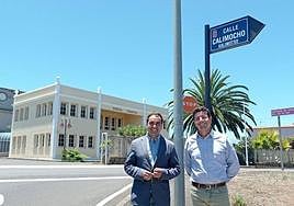 El cartel de la calle Calimocho-Kalimotxo ya está instalado en Tacoronte.