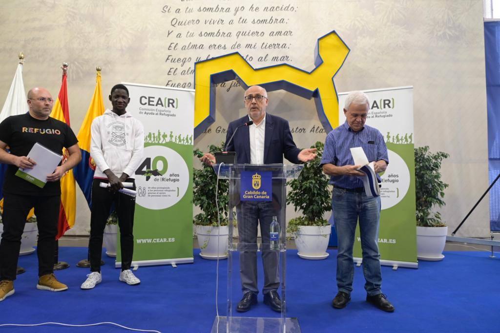 La presentación del informe anual de CEAR, en imágenes