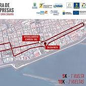 Consulte las calles cortadas al tráfico durante la CANARIAS7 Carrera de las Empresas