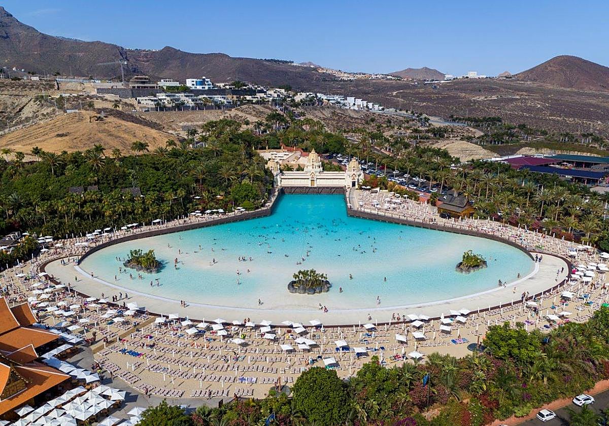 Imagen del Siam Park, el mejor parque de atracciones del mundo.