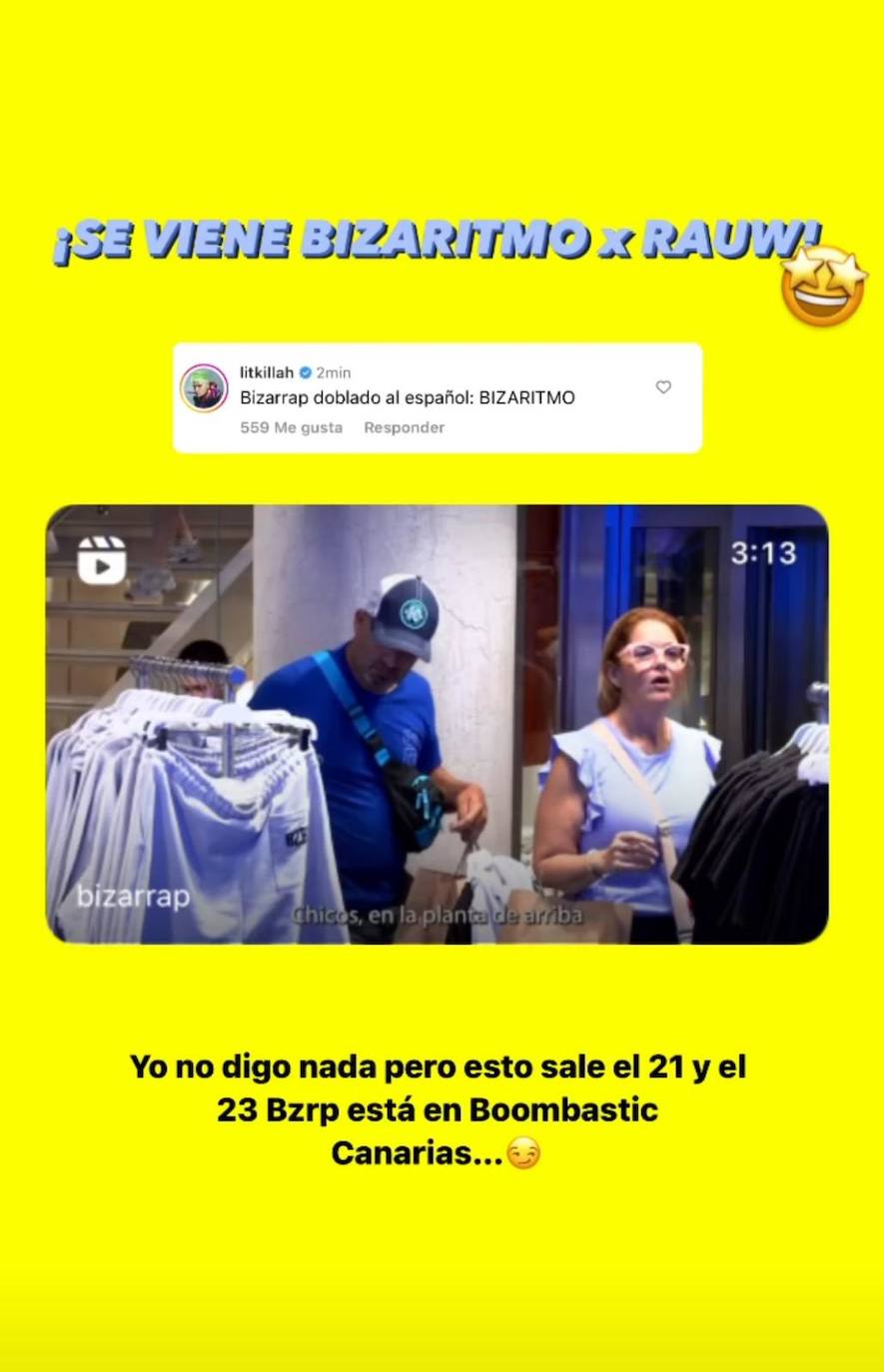 Los organizadores del Boombastic también han dejado caer que Bizarrap pinchará su nuevo tema con Rauw Alejandro en Gran Canaria.
