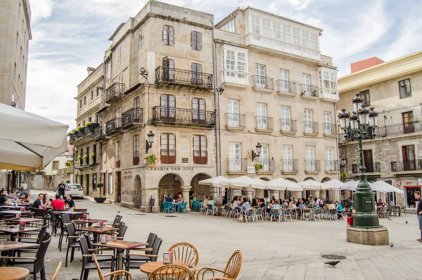 La Plaza de la Constitución, Vigo