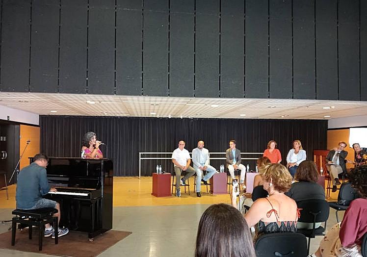 Un momento de la presentación celebrada este martes.