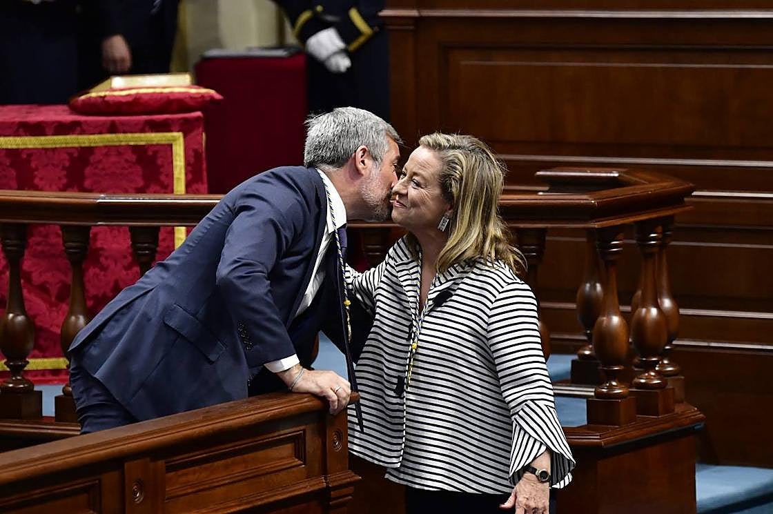 El inicio de la XI legislatura del Parlamento de Canarias, en imágenes