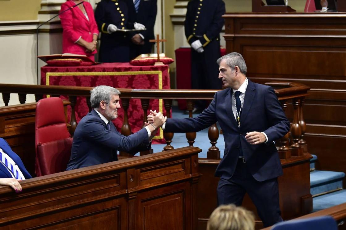 El inicio de la XI legislatura del Parlamento de Canarias, en imágenes