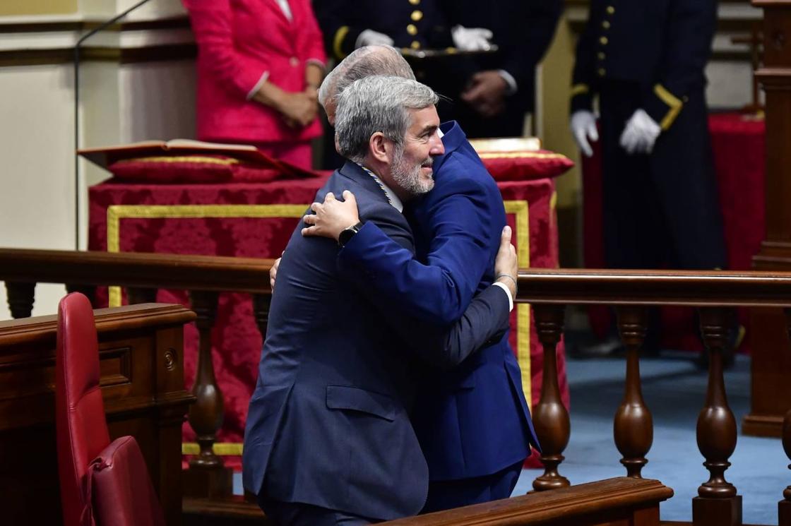 El inicio de la XI legislatura del Parlamento de Canarias, en imágenes