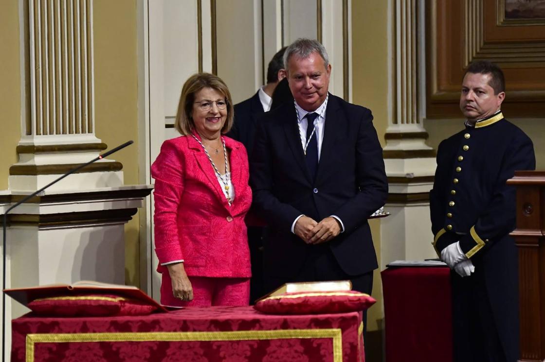 El inicio de la XI legislatura del Parlamento de Canarias, en imágenes