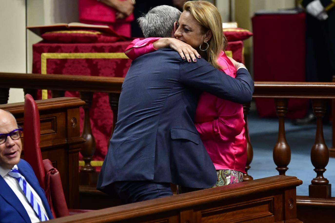El inicio de la XI legislatura del Parlamento de Canarias, en imágenes