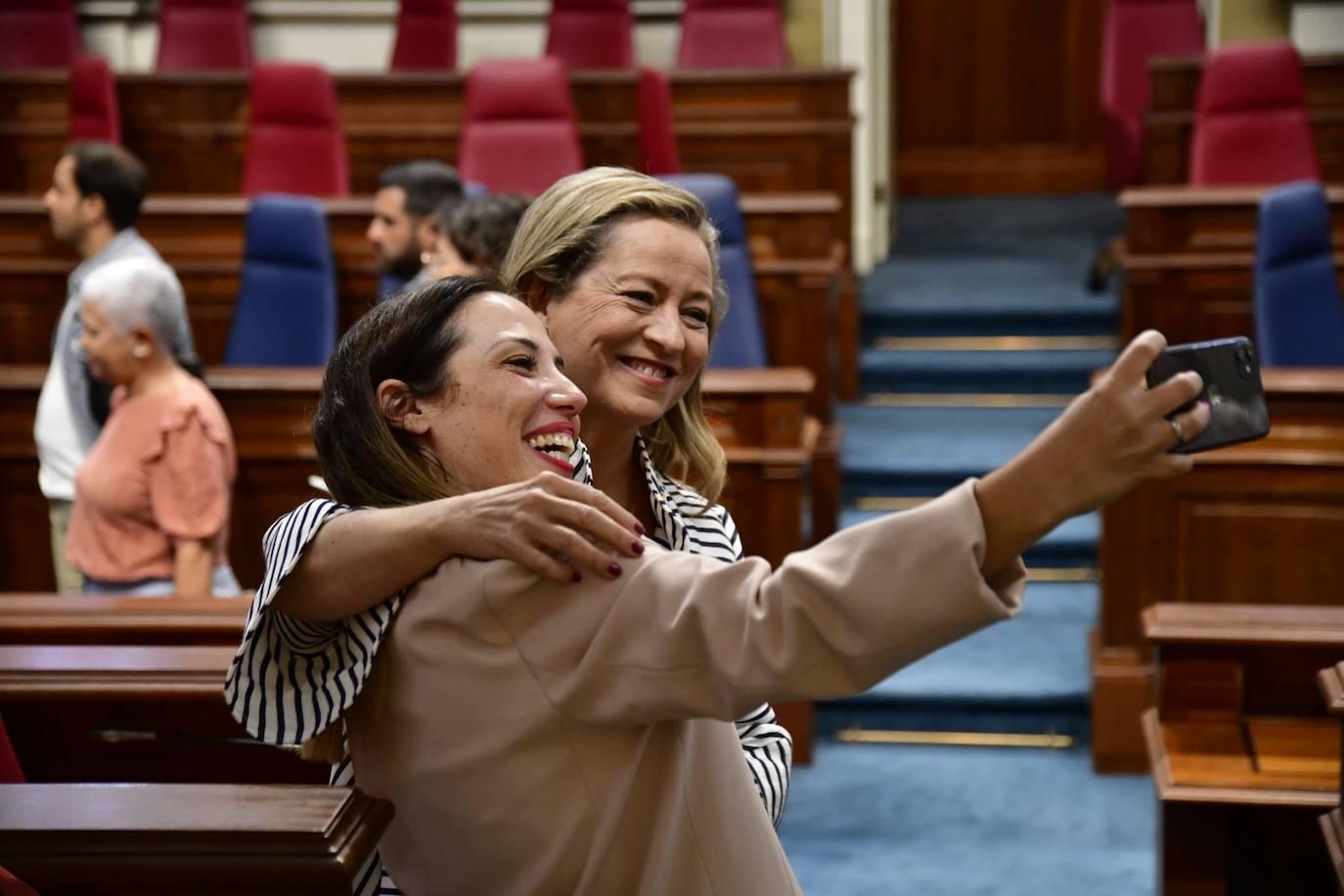 El inicio de la XI legislatura del Parlamento de Canarias, en imágenes