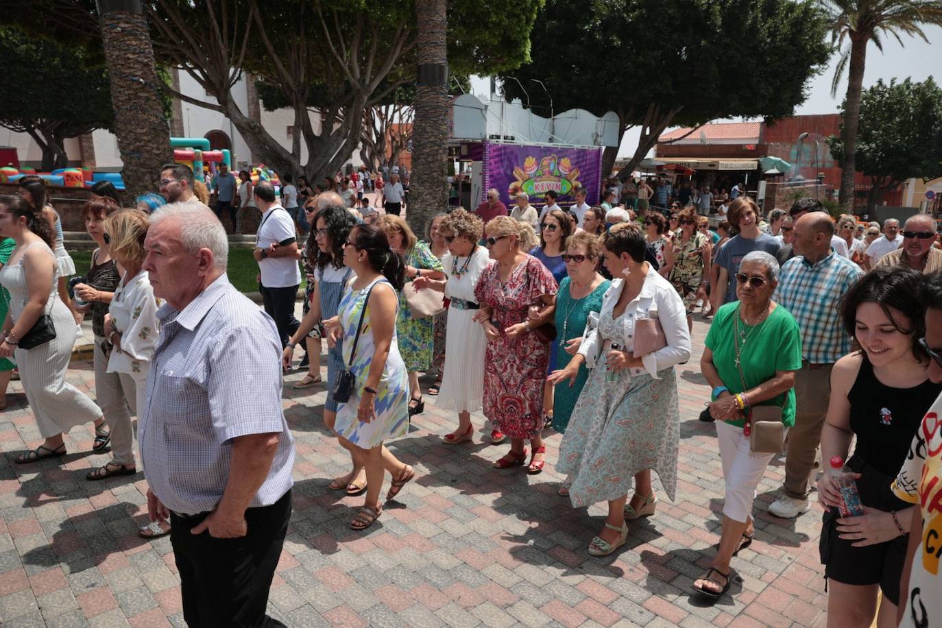 Dos santos y una misma fiesta en Ingenio