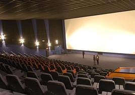 Imagen de archivo de una sala de cine en Gran Canaria.