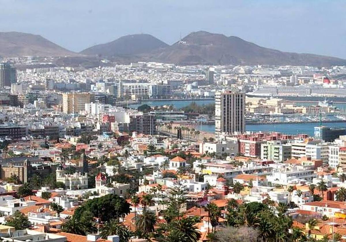Imagen de la capital grancanaria.