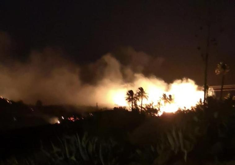 Controlado el incendio forestal que afectó a 16 hectáreas en La Gomera