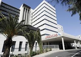 Exterior del Hospital Universitario Insular.