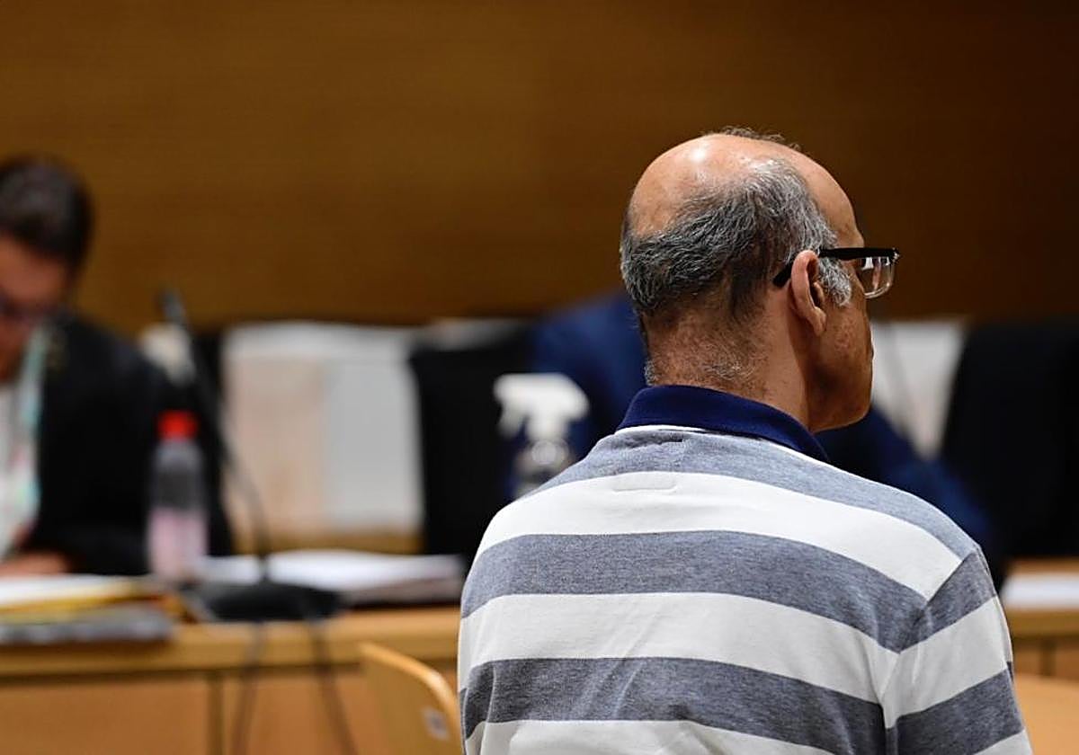 Uno de los testigos declarando en el juicio celebrado este martes.