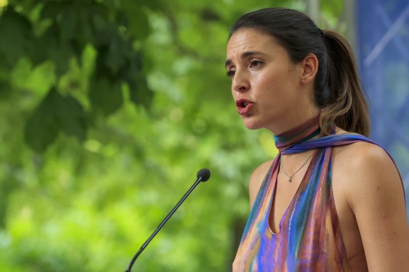 Imagen de archivo de Irene Montero, ministra de Igualdad.