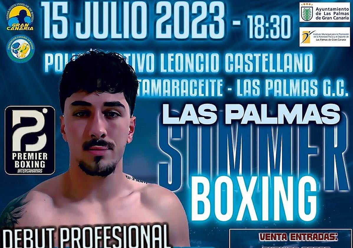 Cartel de la velada.