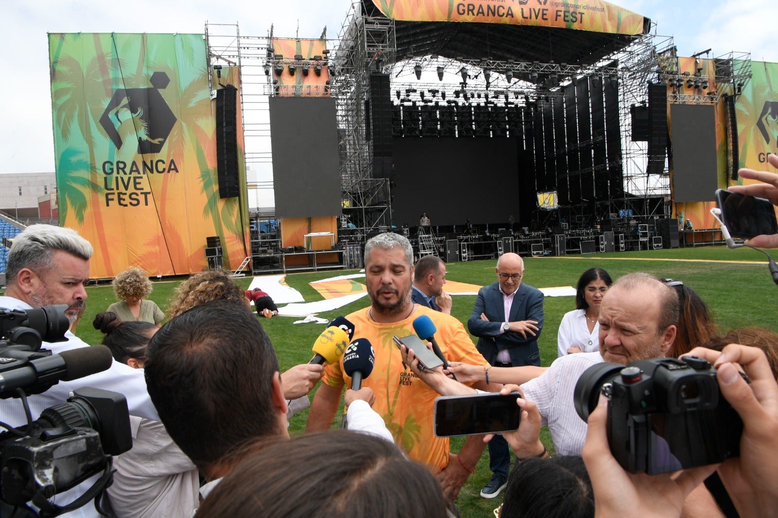 El escenario del GranCa Live Fest, en imágenes
