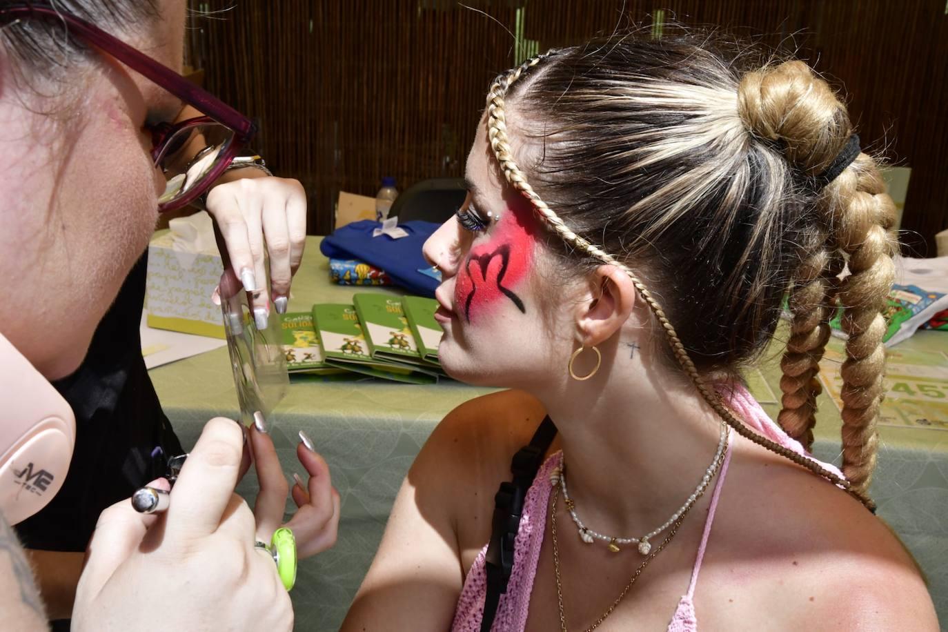 Artistas nacionales, maquillaje y mucha diversión en Siete Palmas