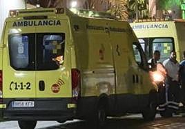 Imagen de archivo de una ambulancia.